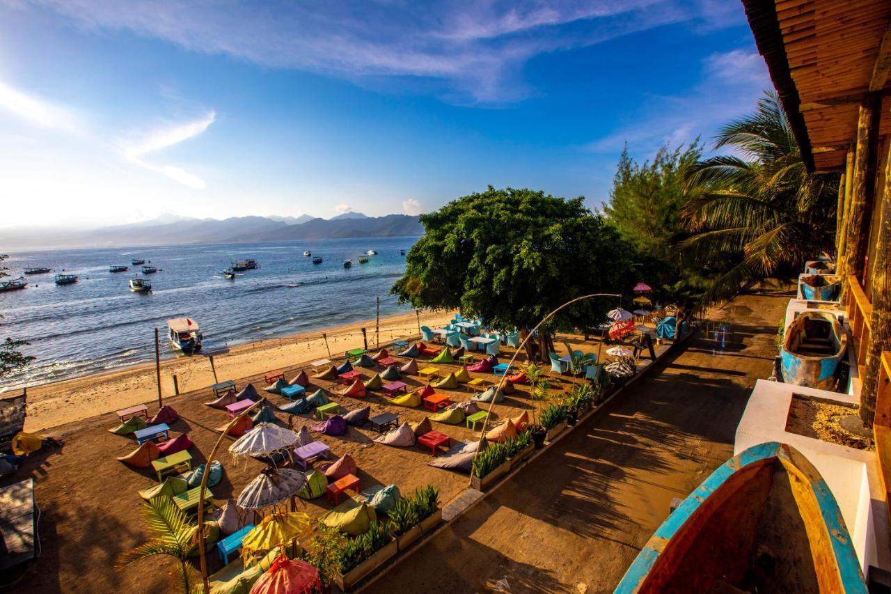Gili Sands Hotel & Bar Gili Trawangan Eksteriør bilde