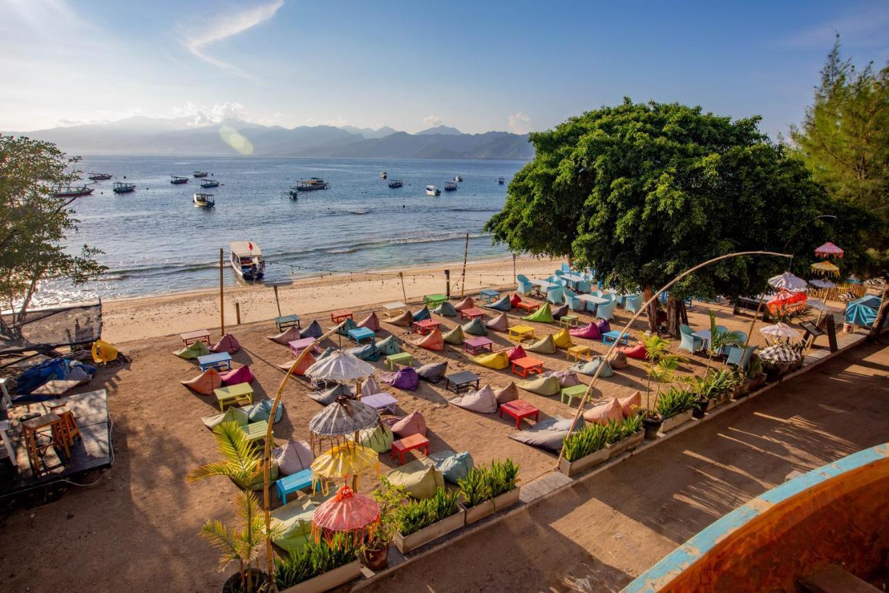 Gili Sands Hotel & Bar Gili Trawangan Eksteriør bilde