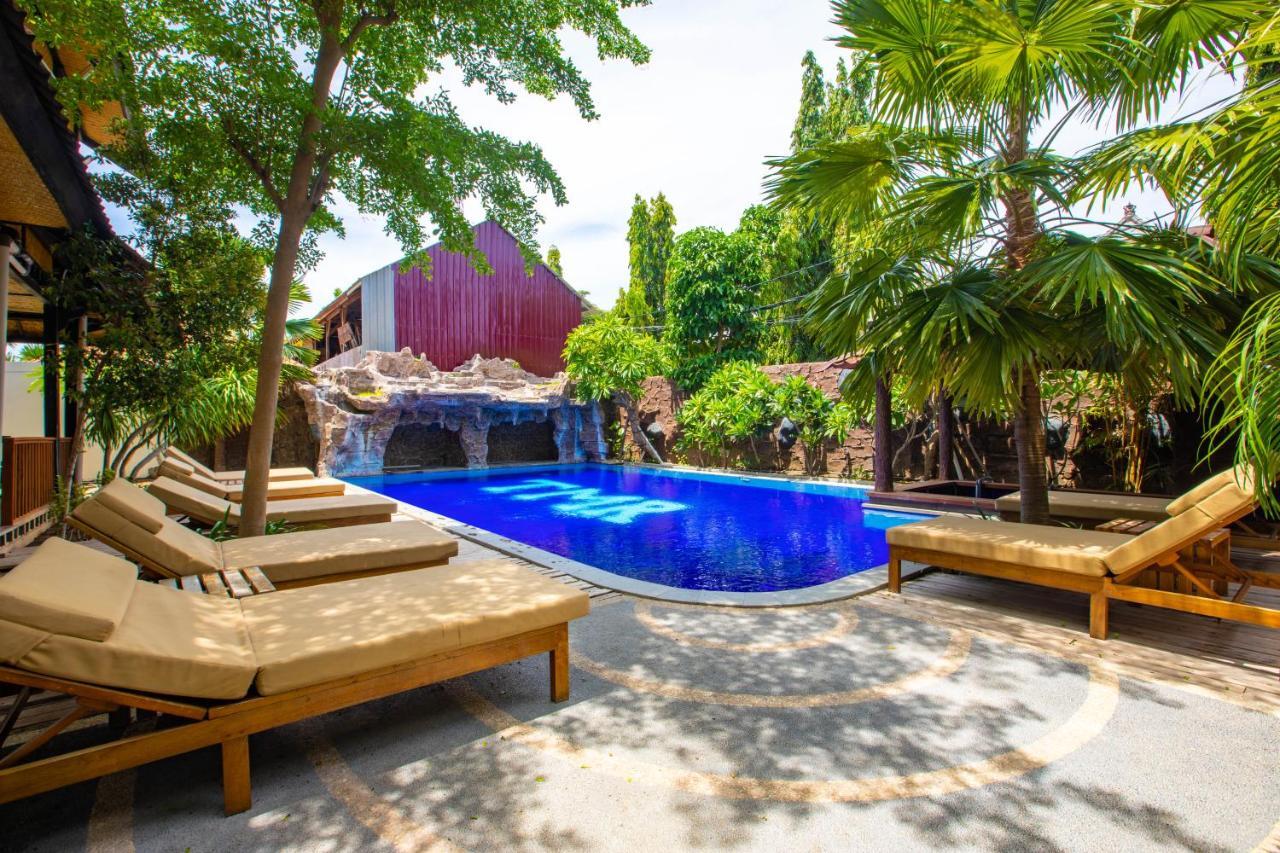 Gili Sands Hotel & Bar Gili Trawangan Eksteriør bilde